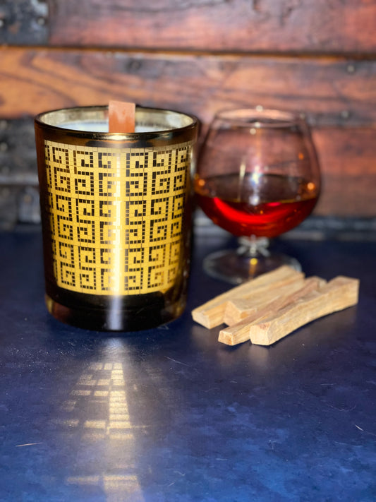 Woody Leather + Brandy Candle - Limited Edition