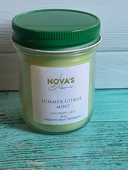 Summer Citrus Mint Candle