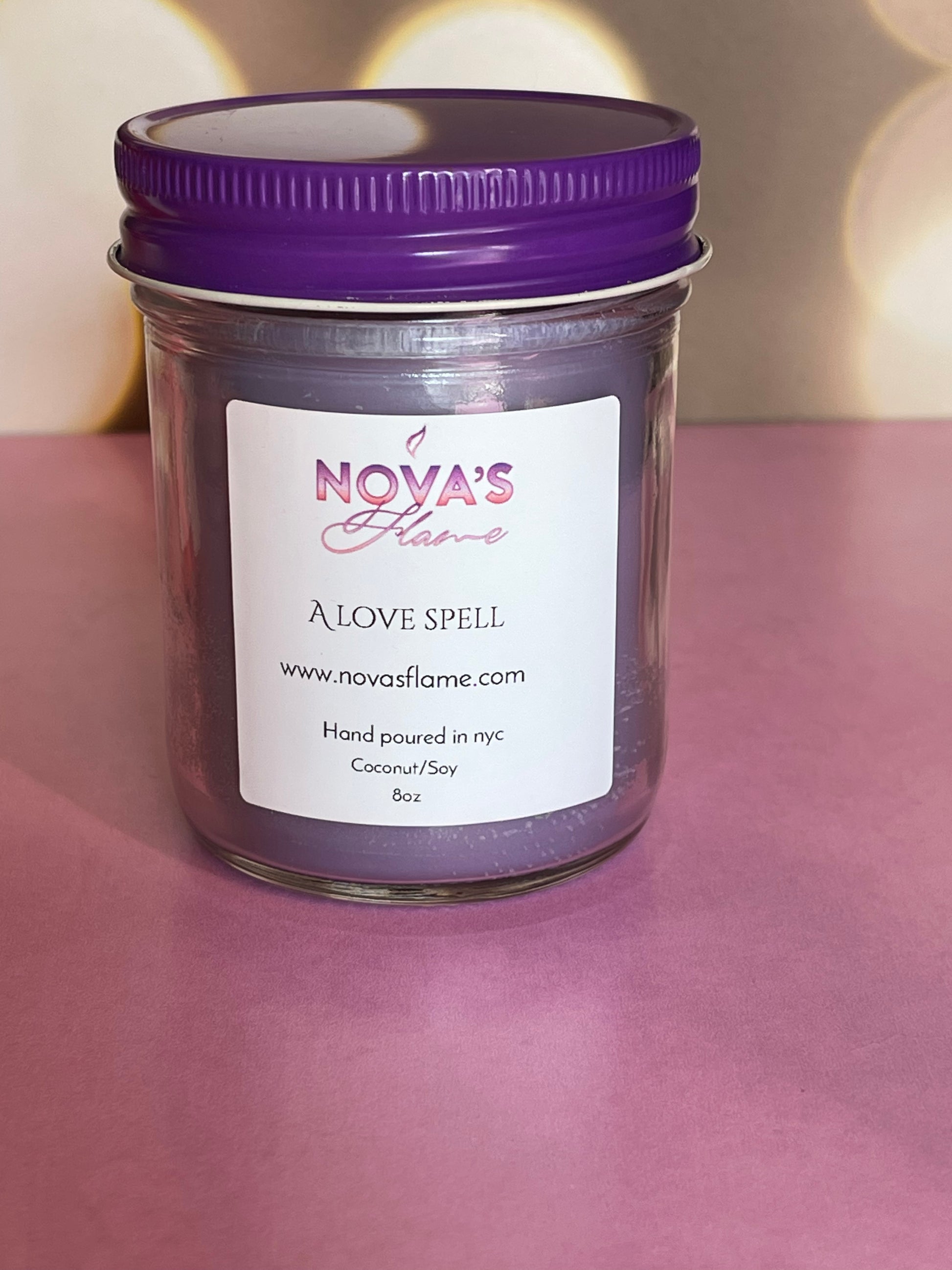 A Love Spell Candle 
