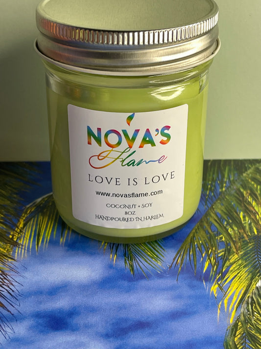 LOVE IS LOVE Candle
