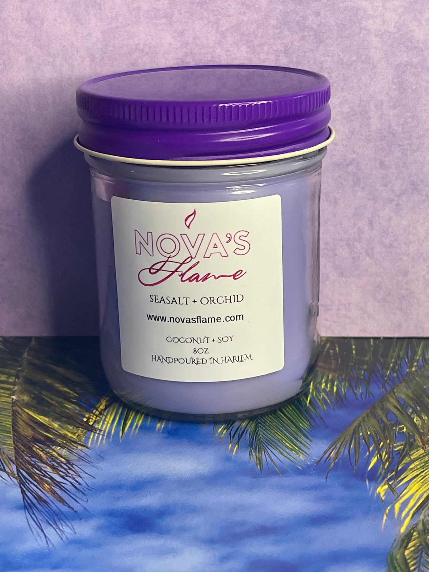 Seasalt + Orchid Candle